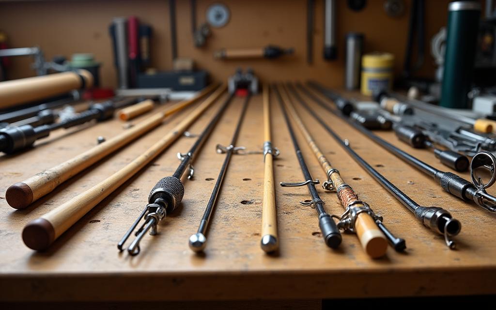 Custom rod building workshop
