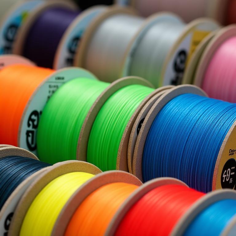 Variety of fishing line spools